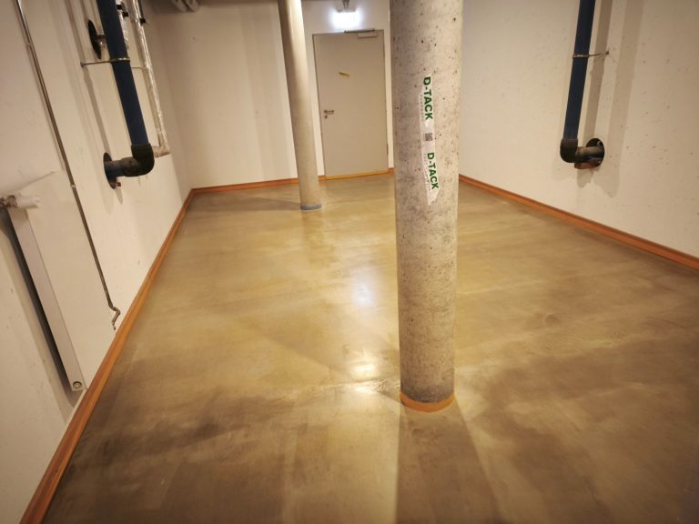 Bodenausgleich, Estrich, Imprägnierung